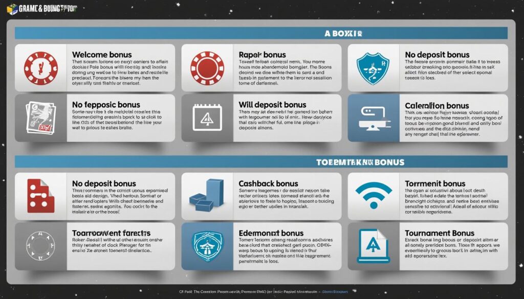 découvrez les principaux types de bonus au poker en ligne : bonus de bienvenue, bonus de dépôt, bonus sans dépôt et plus encore. apprenez à choisir celui qui correspond le mieux à votre style de jeu et maximisez vos gains.