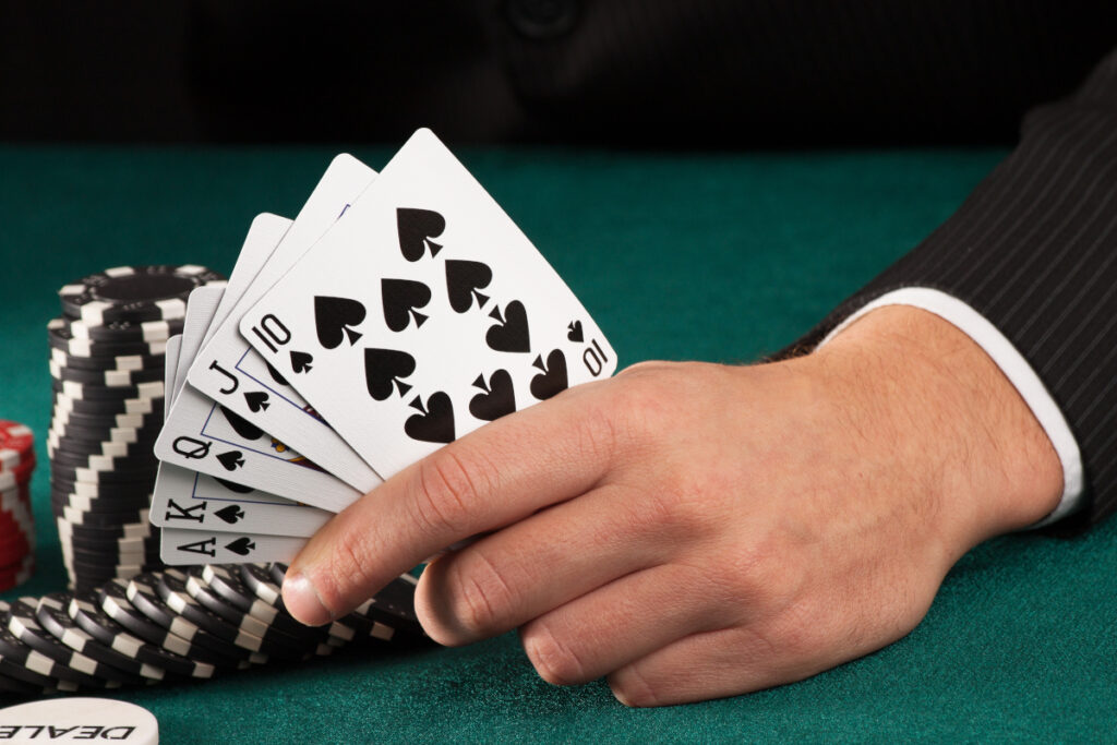 check au poker