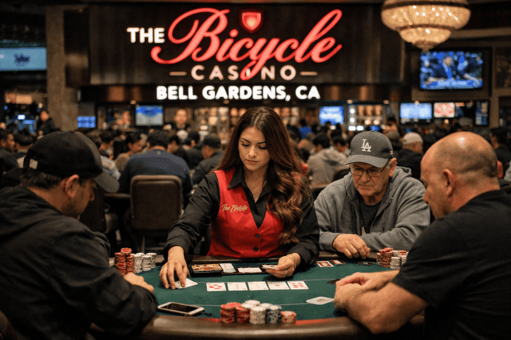 salle de poker Bicycle Casino