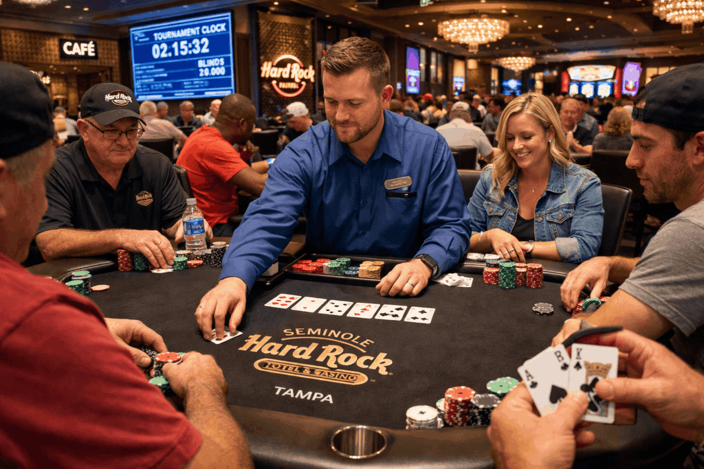 salle de poker Seminole Hard Rock