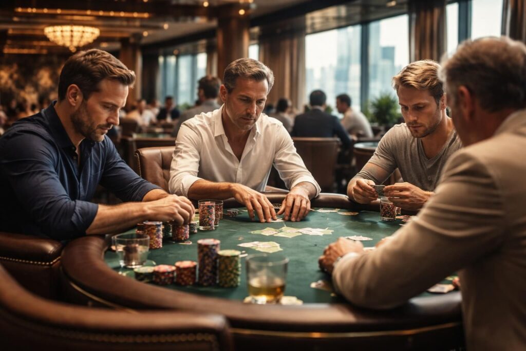 découvrez la salle de poker marina bay sands à singapour, un lieu incontournable pour les amateurs de poker, offrant une expérience de jeu exceptionnelle dans un cadre luxueux.