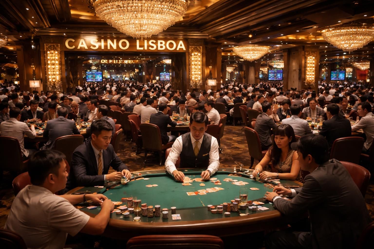 découvrez tout ce qu'il faut savoir sur la salle de poker du casino lisboa à macao : ambiance, jeux proposés, conseils et astuces pour les passionnés de poker.