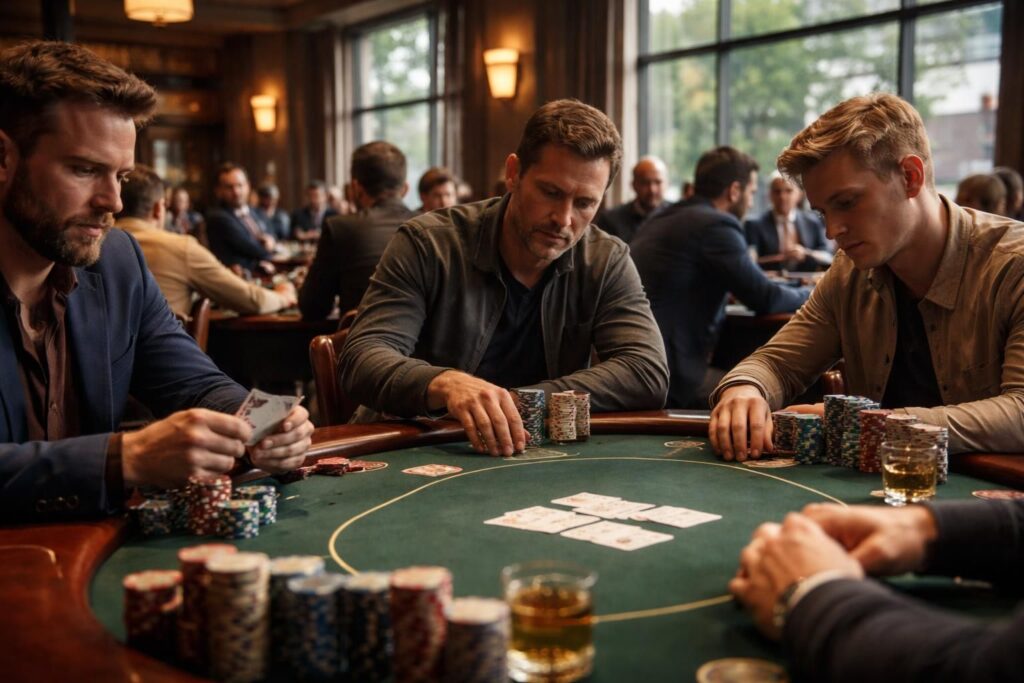 découvrez la salle de poker du casino niagara à niagara falls, canada, un lieu d'excellence offrant une expérience inoubliable aux joueurs passionnés.