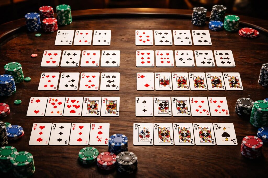 découvrez le classement officiel des mains au poker et apprenez l'ordre exact pour ne plus jamais vous tromper lors de vos parties. maîtrisez les règles essentielles pour gagner !