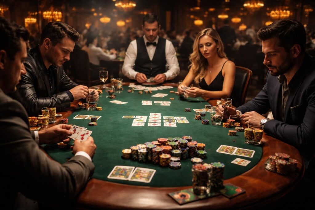 découvrez les subtilités du poker américain : explorez ses variantes populaires et dévoilez les secrets des professionnels pour maîtriser ce jeu captivant.