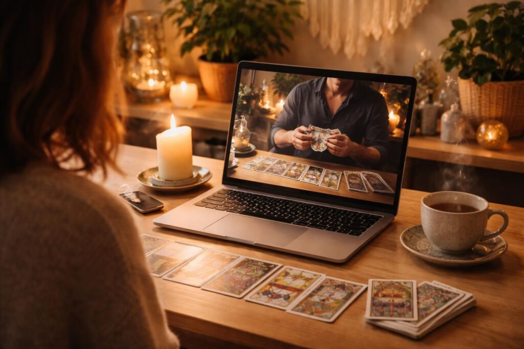découvrez comment vous connecter facilement à un lecteur de tarot professionnel en streaming pour des consultations précises et personnalisées.